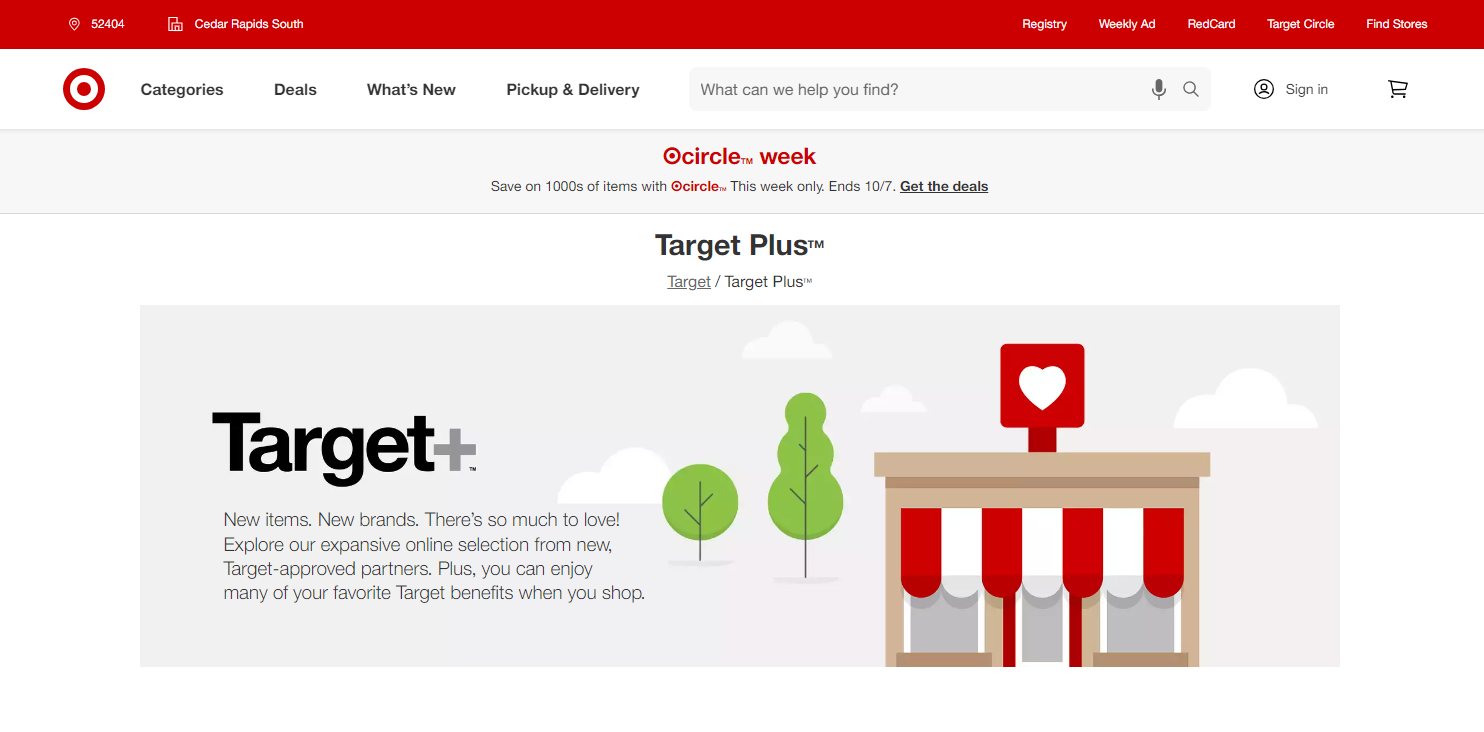 target+ website